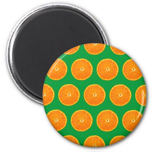 Crazy on Clementines _ Green Magnet