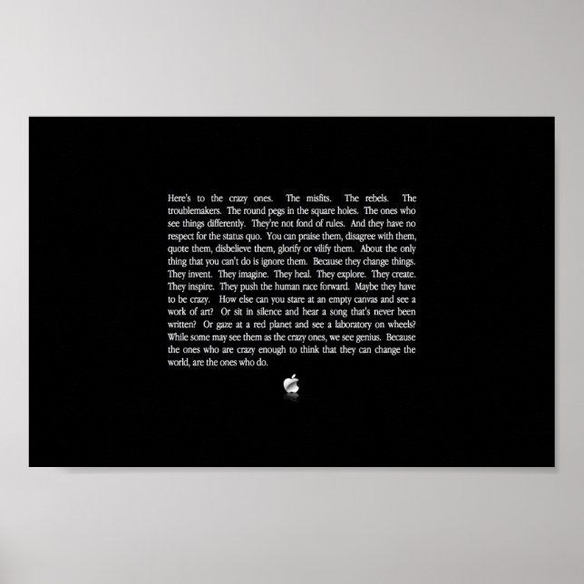 Crazy Ones Poster (Front)