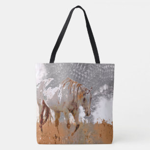 Crazy Paint - Horse Tote Bag