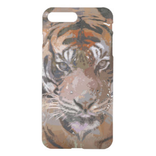 Crazy Paint - Tiger iPhone 8 Plus/7 Plus Case