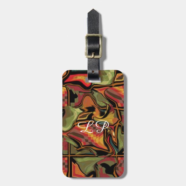 Crazy Personalized Luggage Tag (Front Vertical)