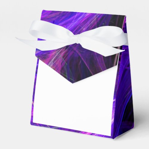 CRAZY PHOTON blue violet purple Favor Boxes