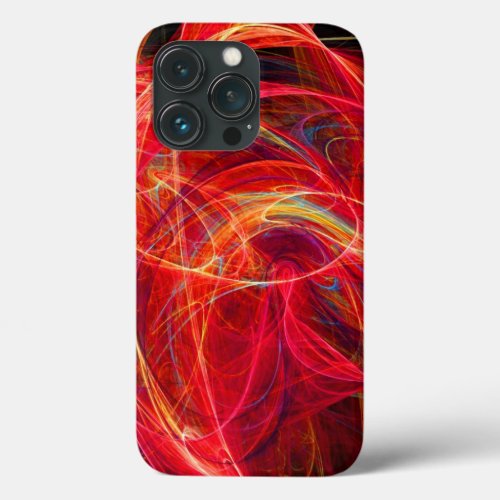 CRAZY PHOTON pink red iPhone 13 Pro Case