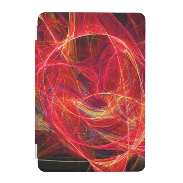 CRAZY PHOTON pink red iPad Mini Cover (Front)