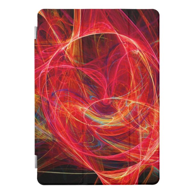 CRAZY PHOTON pink red iPad Pro Cover (Front)