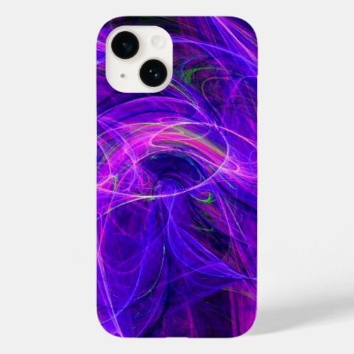 CRAZY PHOTON purple blue Case_Mate iPhone 14 Case