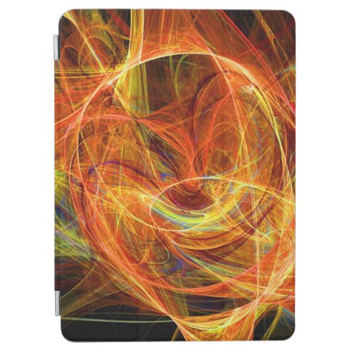 CRAZY PHOTON red yellow iPad Air Cover