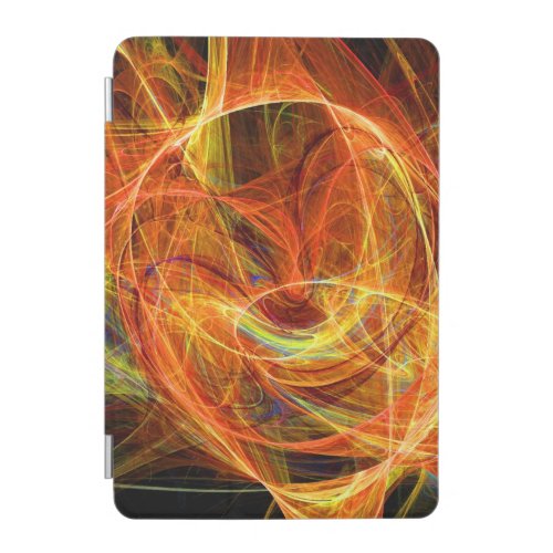 CRAZY PHOTON red yellow iPad Mini Cover