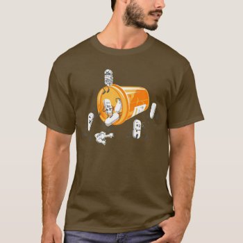 Crazy Pills T-shirt by UpsideDesigns at Zazzle