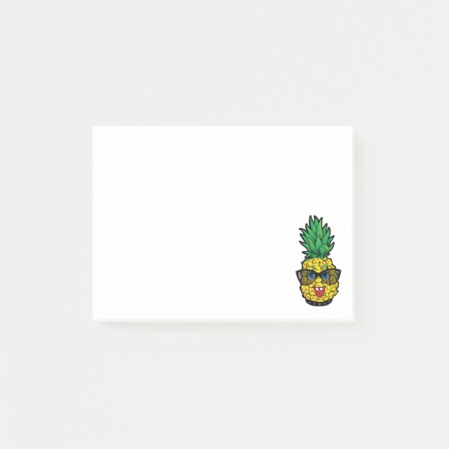 Crazy Pineapple  Post-it Notes (Front)