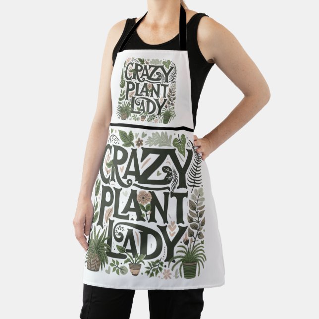 Crazy Plant Lady Apron (Insitu)