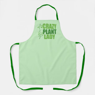 Crazy Plant Lady Apron