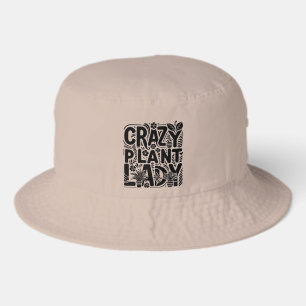 Crazy Plant Lady Bucket Hat