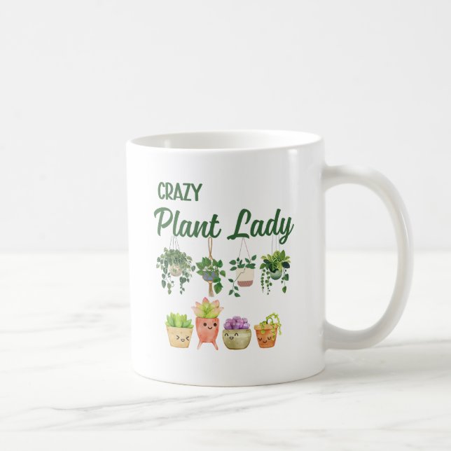 Crazy plant lady coffee mug (Right)