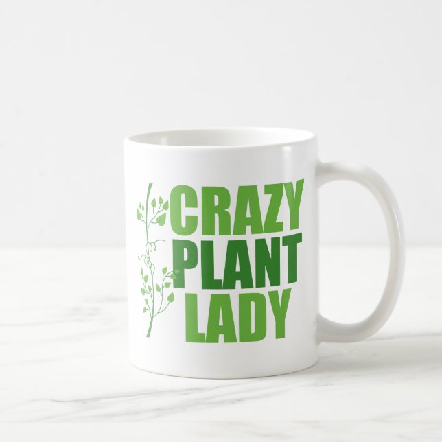 Crazy Plant Lady Coffee Mug (Right)