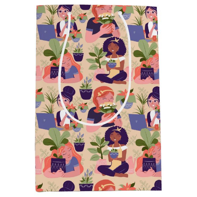 Crazy Plant Lady Gift Bag (Front)