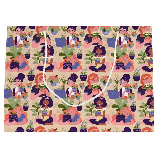 Crazy Plant Lady Gift Bag (Front)