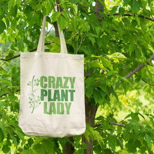 Crazy Plant Lady Tote Bag