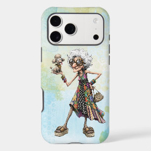 Crazy Poodle Lady iPhone 17 Pro Max Case