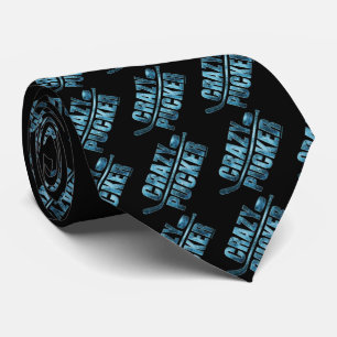 Crazy Pucker (Hockey) Neck Tie