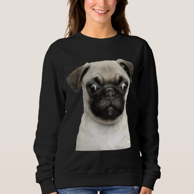 CRAZY PUG Classic T-Shirt 772 Sweatshirt (Front)