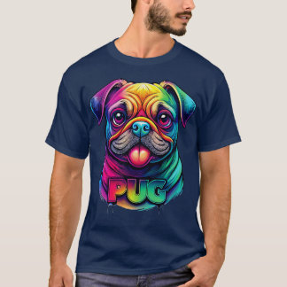 crazy pug lady dog Cute T-Shirt