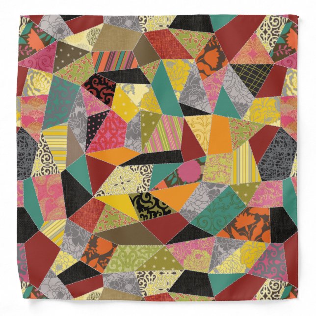 Crazy Quilt Bandana (Front)