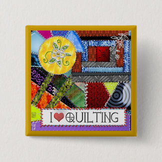 crazy quilt button