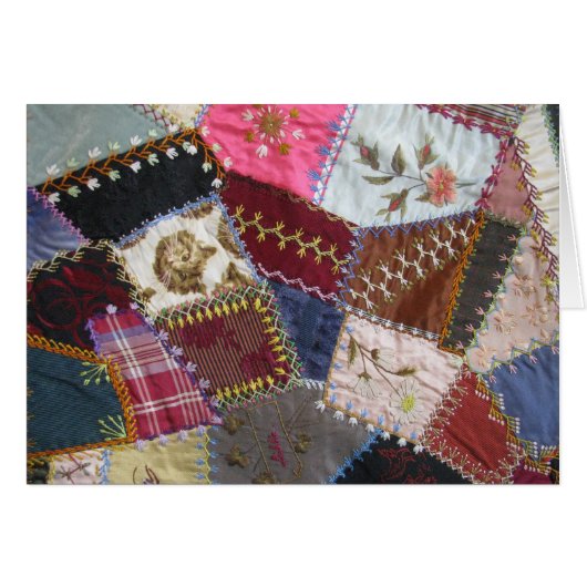 Crazy Quilt Cards (Front Horizontal)