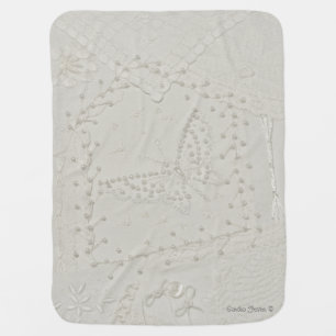 Crazy Quilt Design Baby Blanket