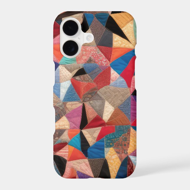 Crazy Quilt Design Case-Mate iPhone Case (Back)