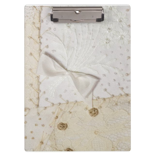 Crazy Quilt Design Clipboard (Front)