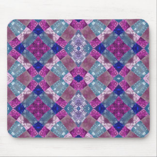 Crazy Quilt Digital Art Mousepad