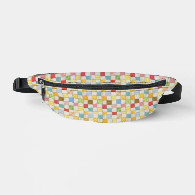 CRAZY QUILT Fanny Pack (Front)