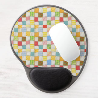 CRAZY QUILT Gel Mousepad
