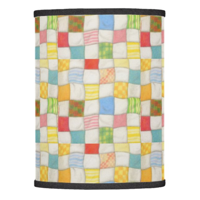 CRAZY QUILT Lamp Shade (Front)