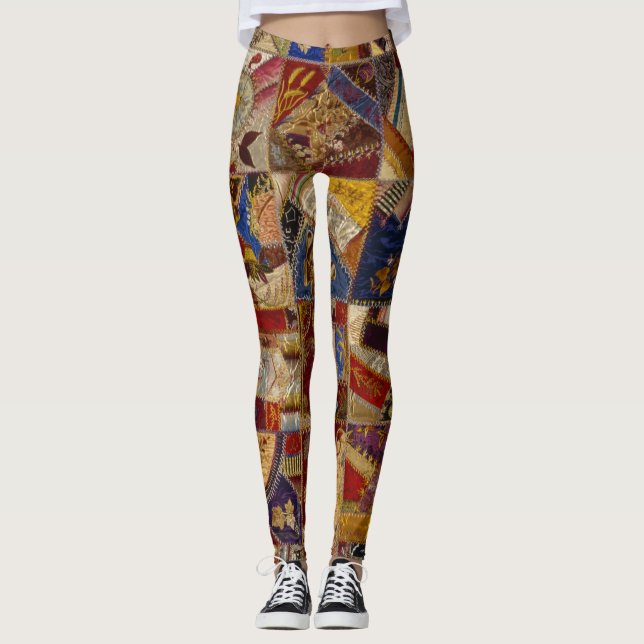 Crazy Quilt Leggings (Front)