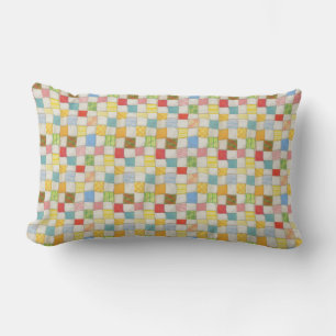 CRAZY QUILT Lumbar Pillow