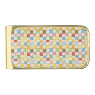 CRAZY QUILT Money Clip