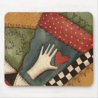 Crazy Quilt Mouse Pad