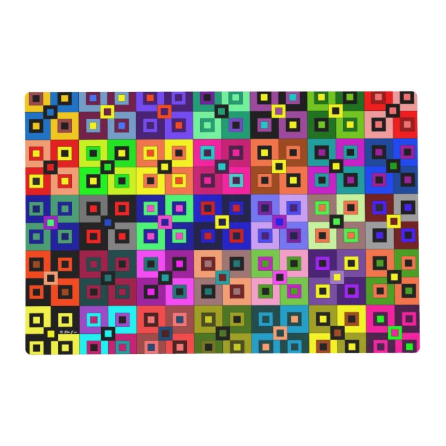 Crazy Quilt Placemat (Front)