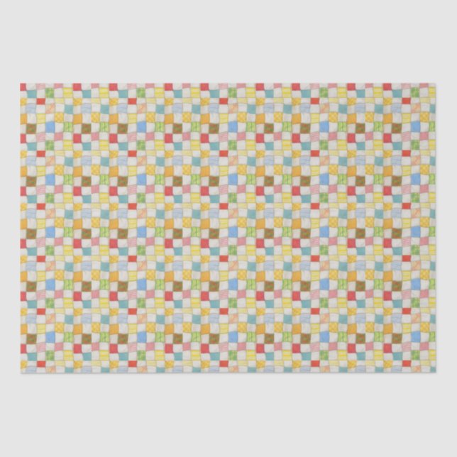 CRAZY QUILT Tissue Paper (Front)