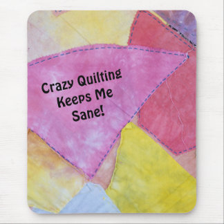 Crazy Quilting  Mouse Pad