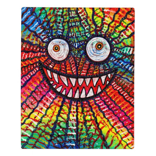 Crazy Rainbow Monster Smile Jigsaw Puzzle