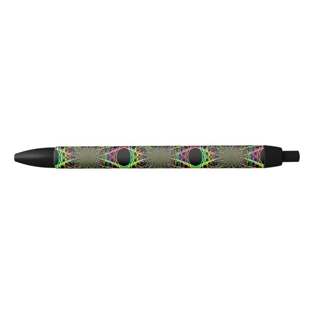 Crazy Rainbow Spiral Pen (Front)