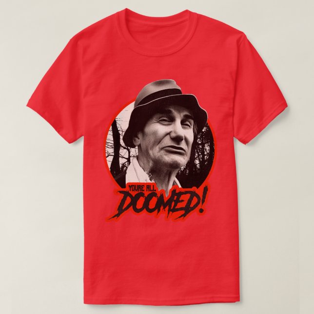 CRAZY RALPH DOOMED T-Shirt (Design Front)