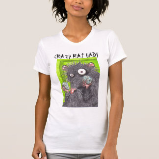 CRAZY RAT LADY FUNNY RATS T-Shirt