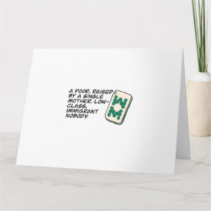 Crazy Rich Asians Mahjong scene quote Classic Card