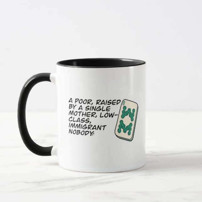 Crazy Rich Asians Mahjong scene quote Classic Mug (Left)