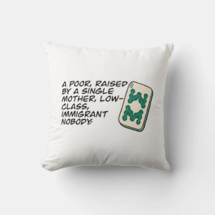 Crazy Rich Asians Mahjong scene quote Classic Throw Pillow